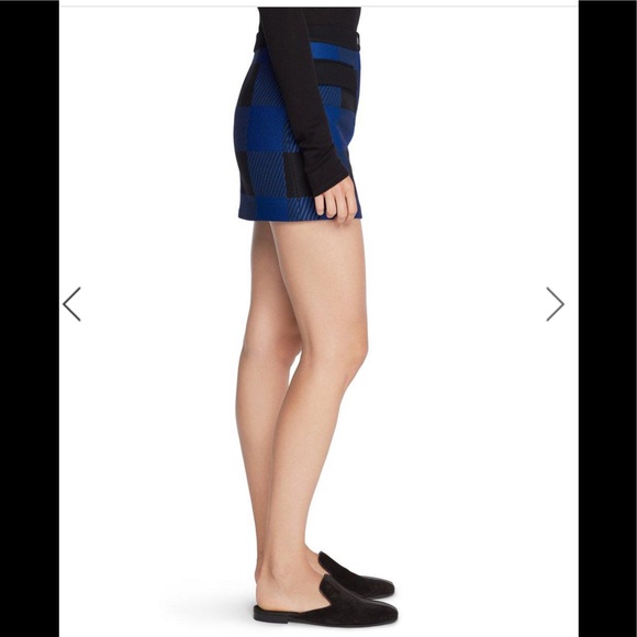 Rag & Bone Cybil Skirt in Blue Buf - Picture 4 of 11